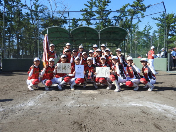 第32回石川県中学校新人大会　優勝チーム＜西南部＞