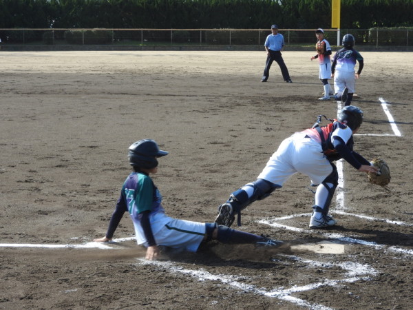 第32回石川県中学校新人大会　準決勝の模様（内灘　対　森本）３