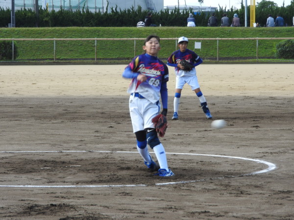 第32回石川県中学校新人大会　準決勝の模様（辰口　対　西南部）１