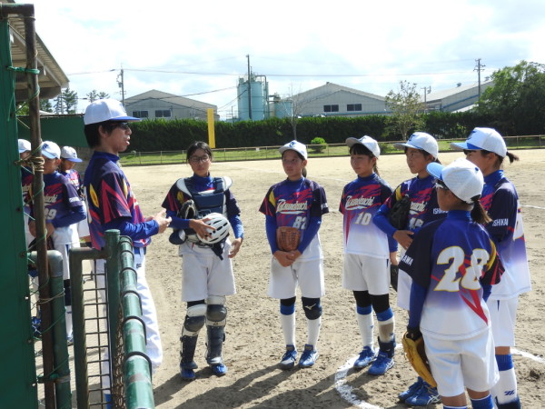 第32回石川県中学校新人大会　第三代表決定戦の模様（辰口　対　内灘）４