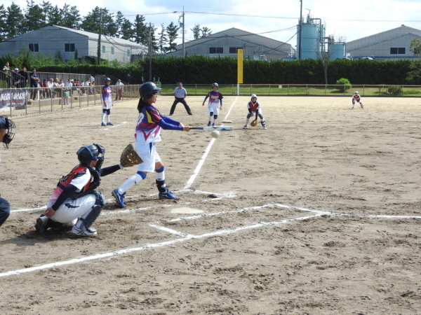 第32回石川県中学校新人大会　第三代表決定戦の模様（辰口　対　内灘）６