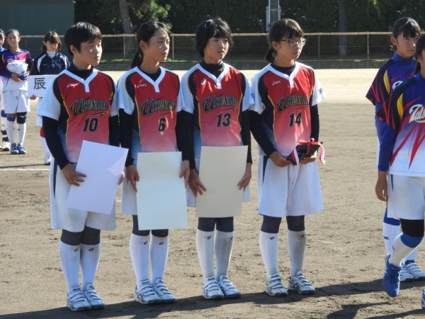 第32回石川県中学校新人大会　閉会式の模様４