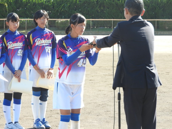 第32回石川県中学校新人大会　閉会式の模様５