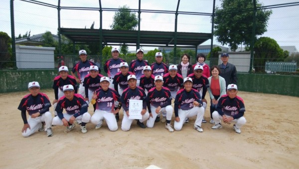 第33回全日本シニア大会県予選　 優勝チーム＜松任シニア＞