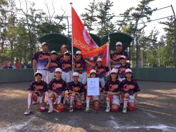 第33回全日本小学生大会 県予選 　女子　優勝チーム＜なかのと織姫SBC＞