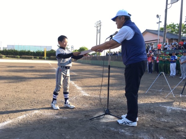 第33回全日本小学生大会 県予選 　閉会式の模様３