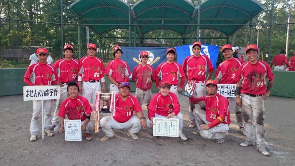 第34回早朝選手権 準優勝チーム＜おせんべい処宇野（金沢日曜）＞