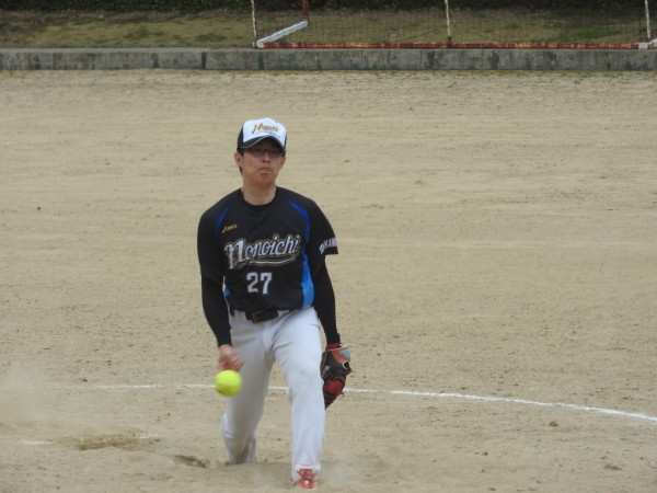 第37回全日本クラブ男子ソフトボール大会県予選会　決勝戦　十一屋クラブ対野々市クラブ４ (2)