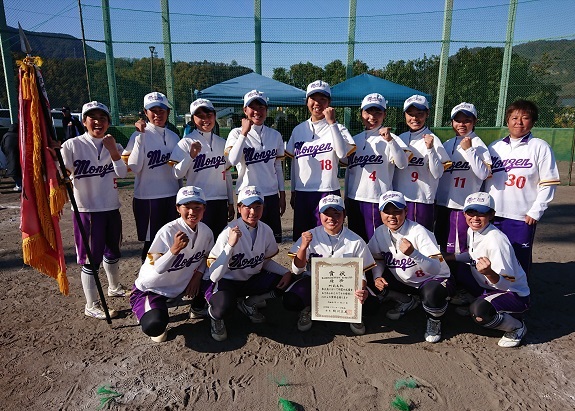 第38回北信越高等学校新人大会(女子の部) 優勝チーム＜門前高校（石川県）＞