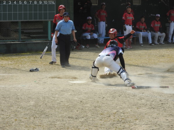 第39回全日本クラブ男女選手権大会県予選 決勝戦の模様（金沢教員対十一屋クラブ戦）３