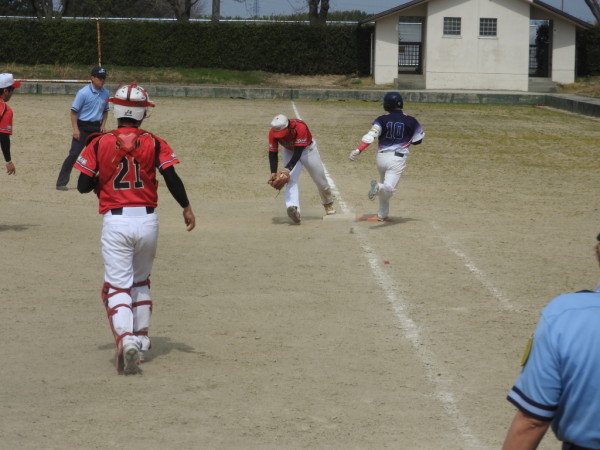 第39回全日本クラブ男女選手権大会県予選 決勝戦の模様（金沢教員対十一屋クラブ戦）４