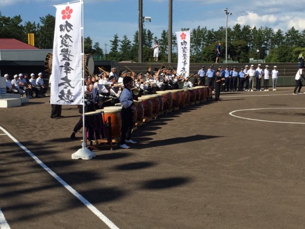 第40回全日本クラブ女子選手権大会 開会式の模様１