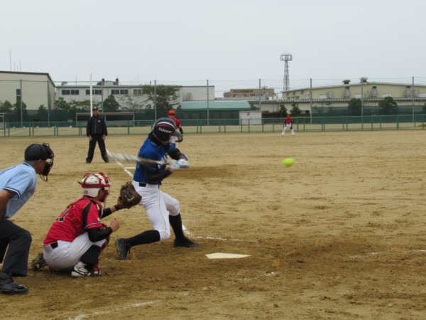 第41回石川県男子選手権大会 決勝戦の模様（コマニー㈱　対　金沢教員　戦）３