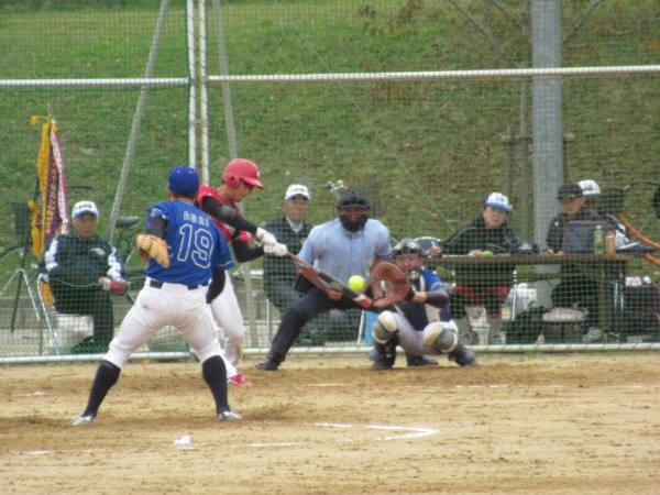 第41回石川県男子選手権大会 決勝戦の模様（コマニー㈱　対　金沢教員　戦）６