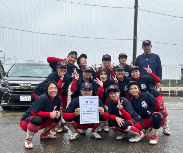 第43回女子石川県ソフトボール選手権大会_準優勝チーム