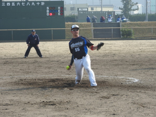 第47回　県会長杯争奪大会 決勝戦の模様（野々市クラブ対コマニー㈱）１