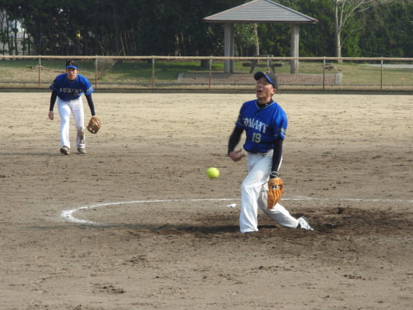 第47回　県会長杯争奪大会 決勝戦の模様（野々市クラブ対コマニー㈱）２
