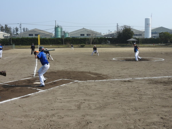 第47回　県会長杯争奪大会 決勝戦の模様（野々市クラブ対コマニー㈱）３