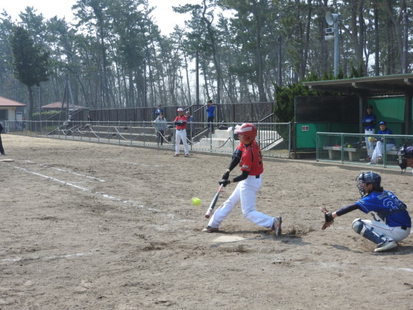 第47回　県会長杯争奪大会 準決勝の模様（金沢教員対コマニー）３