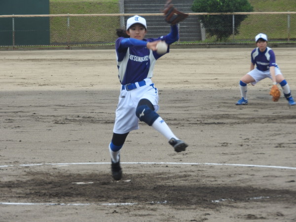 第67回石川県中学校ソフトボール大会　　準決勝の模様（辰口　対　中能登　戦）１