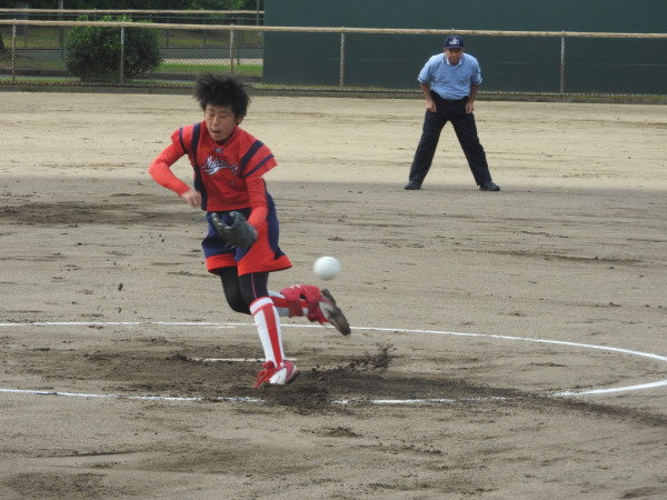 第67回石川県中学校ソフトボール大会　　準決勝の模様（辰口　対　中能登　戦）２
