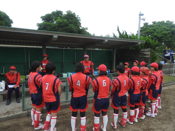 第67回石川県中学校ソフトボール大会　　準決勝の模様（辰口　対　中能登　戦）３