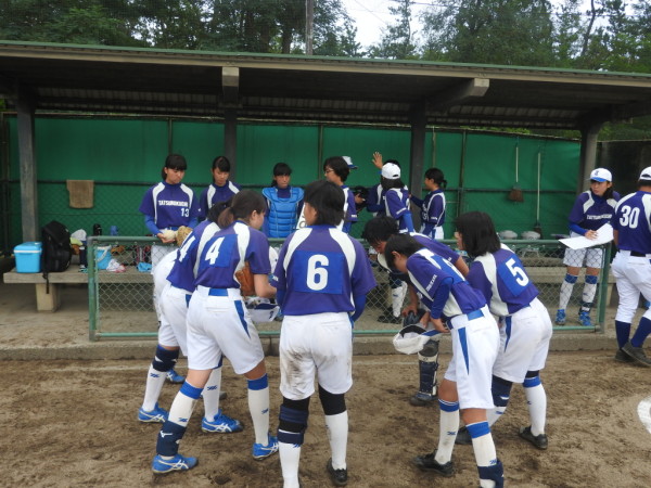 第67回石川県中学校ソフトボール大会　　準決勝の模様（辰口　対　中能登　戦）４