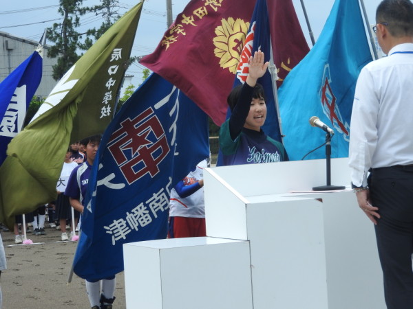 第67回石川県中学校ソフトボール大会 開会式の模様４