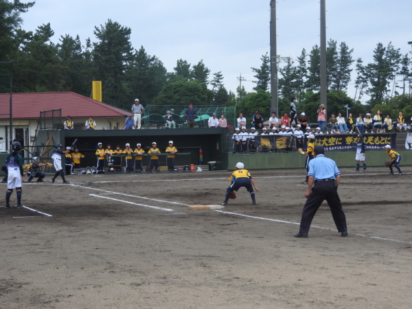 第67回石川県中学校ソフトボール大会 2回戦（根上　対　森本戦）