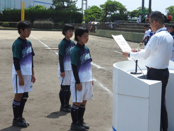 第67回石川県中学校大会 閉会式の模様４