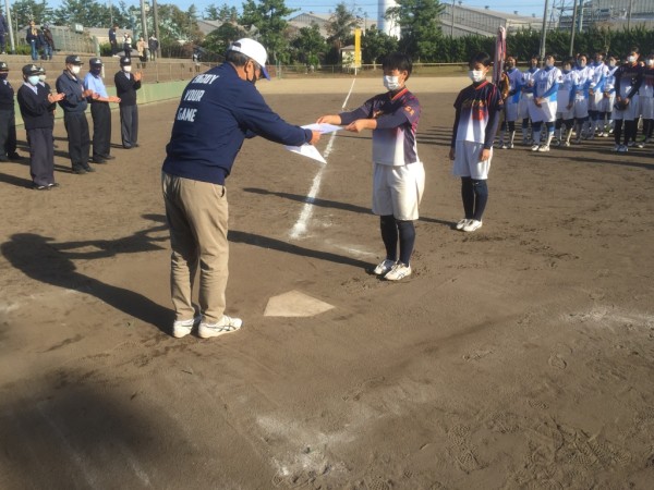 表彰式＜星稜高校＞