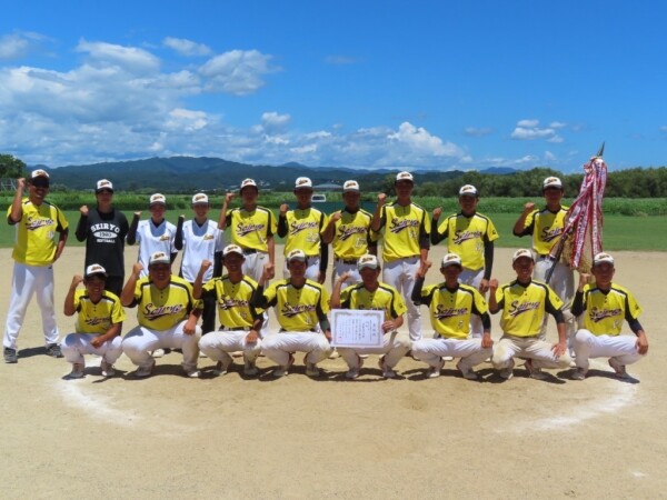 高校男子優勝　星稜高等学校