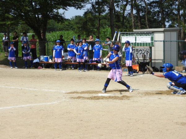 １回戦の模様（佐川急便金沢対野々市ＤＳ戦）３