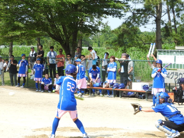 １回戦の模様（佐川急便金沢対野々市ＤＳ戦）５