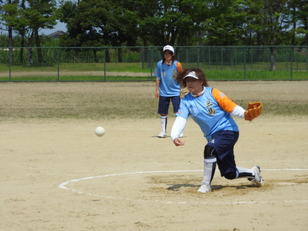 １回戦の模様（HMCレディース対三馬チェリーズ戦）６