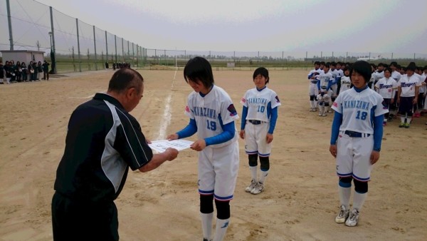 2016高校生春季大会　女子　閉会式1