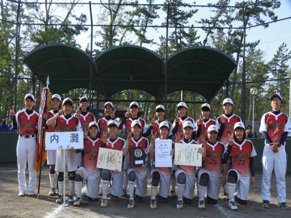 20160504中学選抜 優勝チーム＜内灘中学校＞