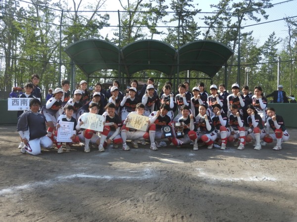 20160504中学選抜 準優勝チーム＜西南部中学校＞