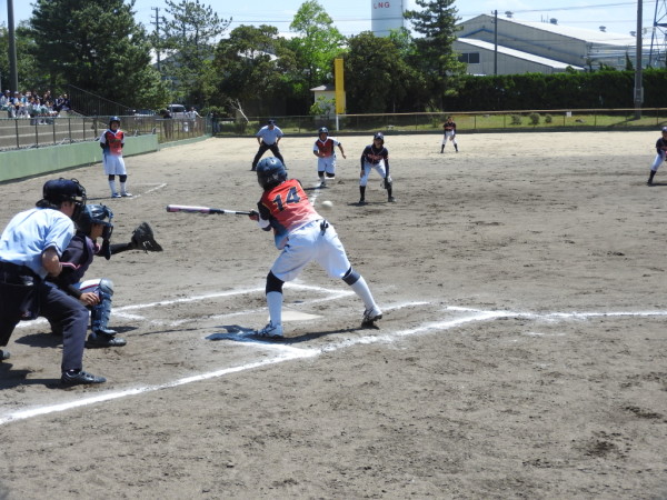 20160504中学選抜 準決勝　森本対内灘戦２