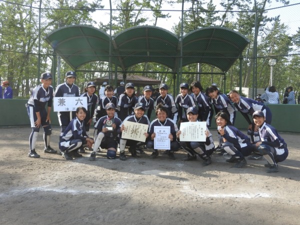 20160504中学選抜 3位チーム＜兼六中学校＞