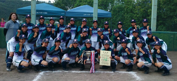 2017　北信越中学校　準優勝チーム＜森本中学校＞