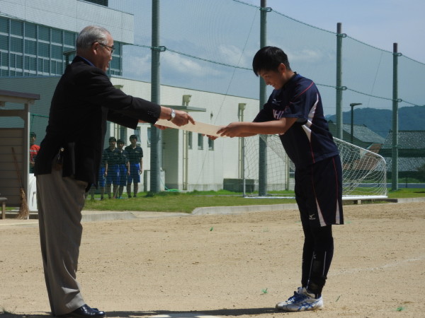 2017　北信越国体　少年男女　表彰式の模様５