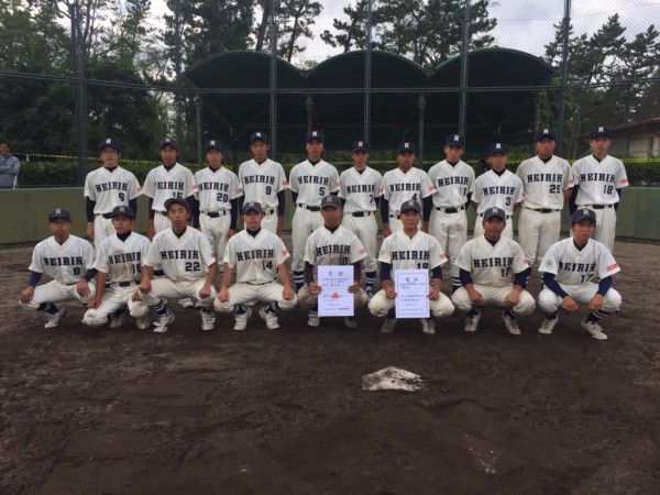 2017 高校総体　準優勝チーム＜野々市明倫＞