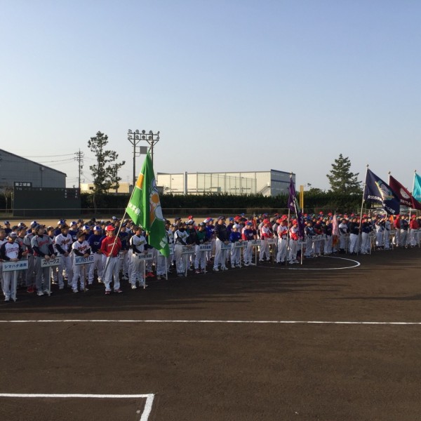 2018年度金沢市早朝ソフトボール連盟総合開会式１