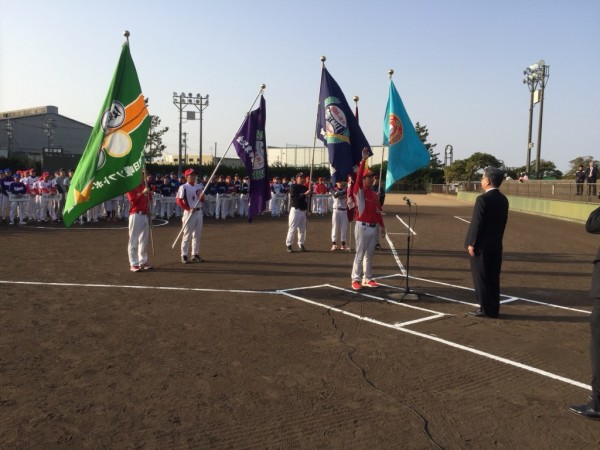 2018年度金沢市早朝ソフトボール連盟総合開会式５