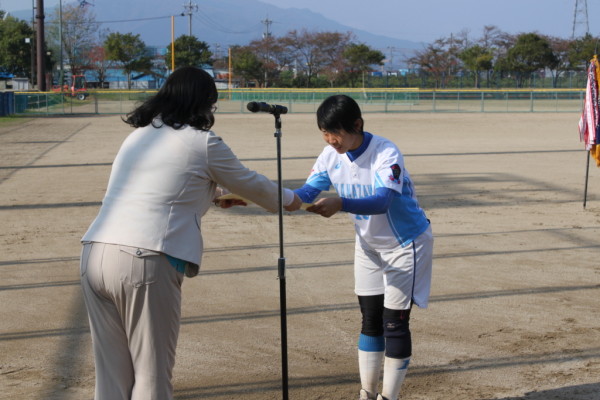 2018第37回北信越高等学校新人大会 女子　　閉会式の模様５