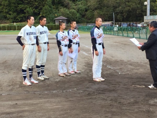 2018高校新人男子閉会式の模様１