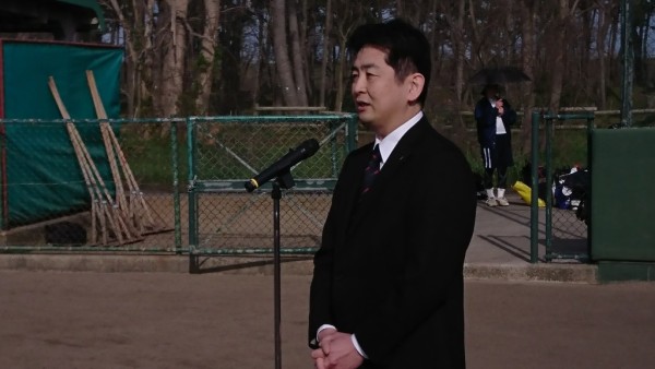 2018 女子リーグ　開会式の模様2