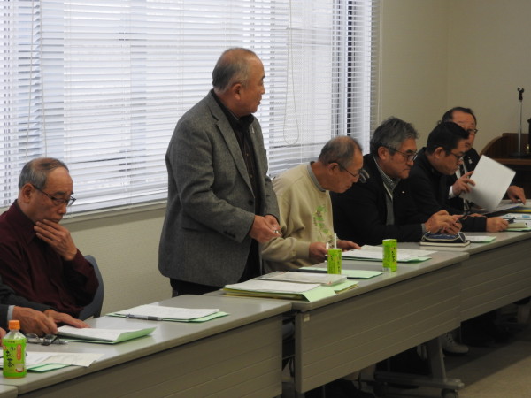 20180128支部局長　常任理事会の模様１