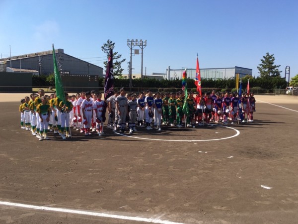 2019全日本小学生県予選会　開会式の模様１